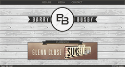 Desktop Screenshot of barrybusby.com